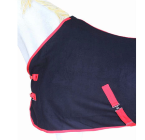 U Shape Horse Rug Solid Color Polyester Fabric No Filling Double Front Chest Closures Medium Tail Flap Outdoor Training Use - Product Image 5