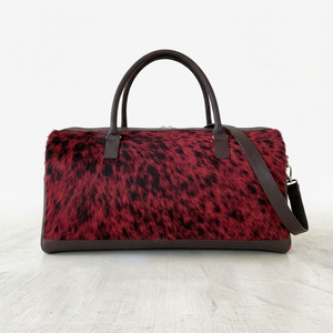 กระเป๋าเดินทางหนังวัววินเทจ ทำมือ 100% กระเป๋าเดินทางหนังวัวคุณภาพสูง พร้อมช่องใส่ของ - Product Image 2