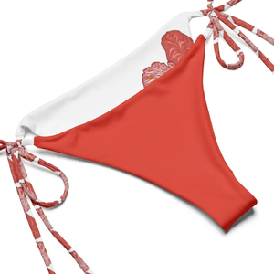 New Trendy Design Women Sexy Printed Swimsuit Custom Fabric Swimwear Swimming Wear <b>Bikini</b> - Product Image 5