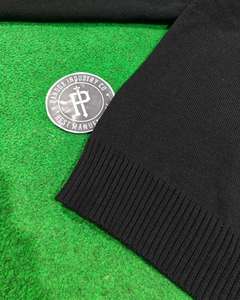 Men's Winter Season Essential Solid Color Pullover Knit Sweater <b>Thick</b> Round Neck Button Decoration Zipper Closure <b>Cardigan</b> Style - Product Image 3