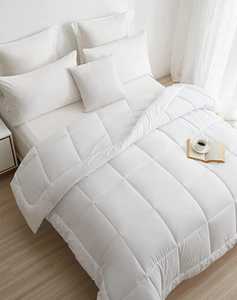 Offre Spéciale – Couette King Size Toutes Saisons avec Matelassage Carré, Insert de Couette Uni en Microfibre – Vente en Gros - Product Image 2