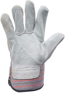 Heavy Duty Safety <b>Gloves</b> Cowhide Wrist-Length for Sports - Product Image 4