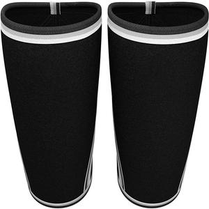 Rodillera de compresión de neopreno resistente personalizada de 7 mm para levantamiento de pesas y powerlifting - Product Image 3