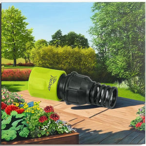 ข้อต่อสายยางรดน้ำสำหรับสวน PECKER TAIWAN ทนทาน พร้อมตัวป้องกันสายงอ สำหรับการรดน้ำสวน (PC-W04.24161) - Product Image 2