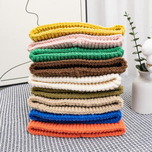 Bonnet unisexe en tricot torsadé avec tissu acrylique extensible doux, bonnet chaud d'hiver pour un usage quotidien décontracté en extérieur - Product Image 4