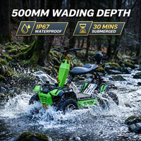 Certifié CE 60V 50Ah 8000W Scooter électrique 21 pouces 4 roues double suspension puissant 10000W adultes tout-terrain
