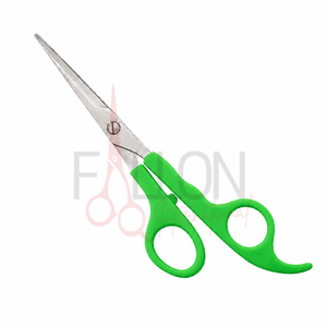 Professional Hair Scissors Stainless Steel Sharp Blade Colored Plastic <b>Handle</b> Right Handed Salon <b>Shears</b> - Product Image 5