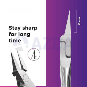 Coupe-ongles portables en acier inoxydable, lames pointues et affûtées, poignée à ressort lisse pour manucure et pédicure professionnelles - Product Image 4