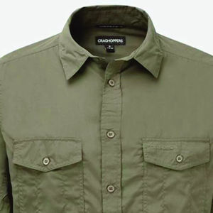 Elegantes Camisas Casuales de Sarga Antiarrugas para Hombre, 100% Algodón Transpirable, para Negocios y Trabajo, Verano, con Logotipo y Diseño Personalizados OEM - Product Image 2