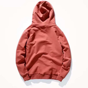 เสื้อฮู้ดผู้ชายสีดำทรงโอเวอร์ไซส์ สไตล์ลำลอง สีพื้น มีกระเป๋า ผ้าฝ้ายเฟรนช์เทอร์รี่ เหมาะสำหรับใส่ในฤดูใบไม้ร่วง - Product Image 4