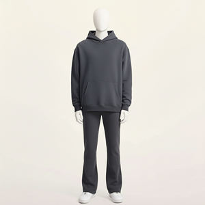 Conjunto de Sudadera y Pantalones Deportivos en Oferta, Sudadera Personalizada de Algodón con Capucha, Cuello con Capucha, Unisex, Informal, Moda de Invierno, Ropa para Hombre, Sudadera con Capucha y Pantalones Anchos - Product Image 2