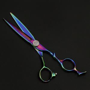 ヘアカットはさみプロフェッショナルホームステンレス鋼理髪サロン薄切りはさみキット - Product Image 4