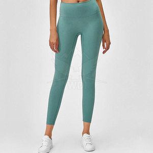 2026 Modern Design <b>Women</b> Yoga <b>Leggings</b> High Quality Best Selling Lightweight Breathable Fabric Mid Waist Solid <b>Pattern</b> - Product Image 3