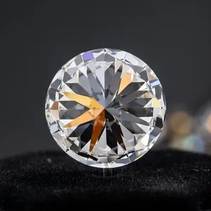 Diamante suelto de corte redondo de 6.00 quilates, color E, con certificado IGI, piedra blanca para la fabricación de joyas, diamante de la India. - Product Image 1