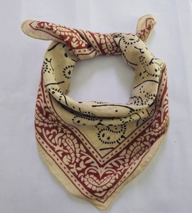 Pañuelos al por mayor con estampado de bloques, hechos a mano, ecológicos y suaves, 100% algodón, bufandas con estampado indio, regalo boutique para ella - Product Image 3