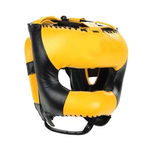 Conjuntos de Boxeo Personalizados de Alta Calidad Fabricados en Fábrica, con Colores a Elección, Protector de Cabeza, Espinilleras y Protector Inguinal de Cuero y EVA - Product Image 4