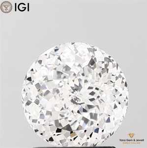 Timeless Elegance 2.01 Carat Lab Grown CVD Diamond VS1 Clarity D Color Portuguese Cut with IGI Certificate for Wedding Ring - Product Image 1