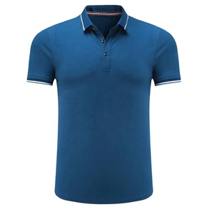 Polo de algodón de alta calidad para deporte, negocios y trabajo, de color sólido, estilo urbano, unisex, para hombre. - Product Image 6