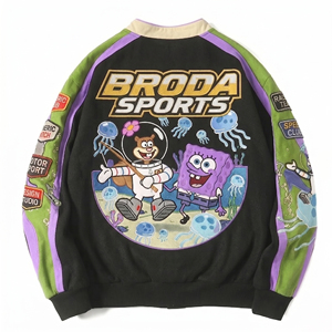 Chaquetas Premium para Hombre Inspiradas en las Carreras de F1, Chaqueta Impermeable de Invierno, Bordada, Informal, Holgada, de Algodón y Poliéster Pesados - Product Image 3