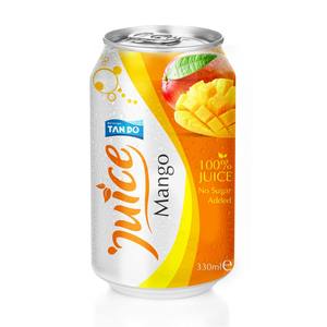 Bebida de Jugo Tropi con Sabor a Puré de Frutas Variadas 330 ml, 100% Puro, Recién Exprimido, Bajo en Grasa, 5 Brix, Enlatado en Aluminio, 24 Meses de Caducidad - Product Image 1