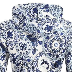 Sudadera con capucha de forro polar para hombre, con cremallera, manga larga, bolsillos, ecológica, marca privada, proveedor mayorista OEM ODM - Product Image 3
