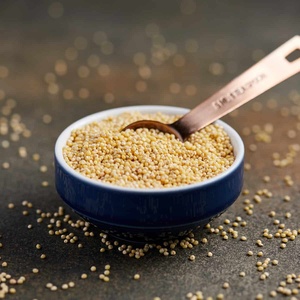 Nouvelle Récolte de Millet Blanc Français Séché, Cultivation Biologique, 100% Pur et Naturel, pour Achat en Gros à Prix Compétitif - Product Image 1