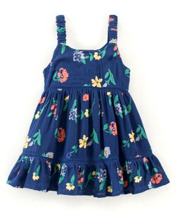 Robe de Filles Bébé Boutique Motif Floral Mode Adorable Coton Robe Fille Sans Manches au Prix de Gros - Product Image 2