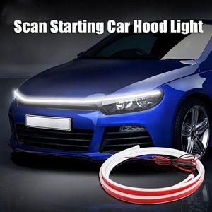 Aggiorna il tuo veicolo con una luce da cofano a LED dinamica da 12V 10W con luce bianca per auto Start-Scan da 59 pollici! Strumento di emergenza - Product Image 5