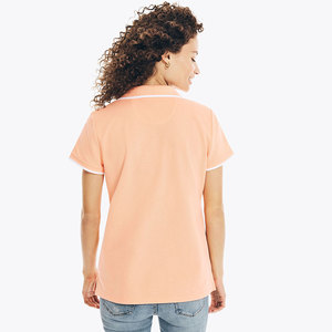 Polo para Mujer con Logotipo Personalizado, Manga Corta, Transpirable, Piqué, Ropa Deportiva de Golf, Uniforme de Trabajo, Venta al Por Mayor, Nuevo Estilo - Product Image 2