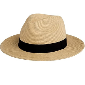 Low MOQ Beach Outdoor Hiking <b>Hat</b> Breathable Round Style Party <b>Wedding</b> Unisex Fedora Straw <b>Hats</b> Wholesale - Product Image 6