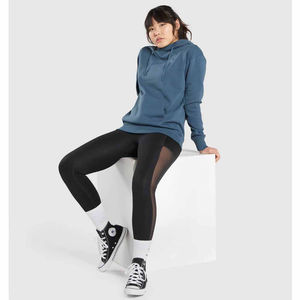 Sweat-shirt à capuche pour femme, en coton uni, imprimé et brodé sur mesure, de haute qualité, respirant, fabriqué au Pakistan, pas cher, OEM - Product Image 5