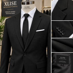 Costume sur mesure pour homme, 2 pièces, costume formel pour affaires, coupe ajustée, blazer et pantalon, costume de mariage, fabricant en gros - Product Image 4
