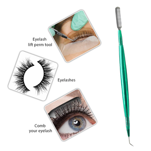 Herramientas de Acero Inoxidable para Levantar Cejas y Pestañas con Logotipo Personalizado, Herramienta de Belleza para Dar Forma a las Cejas con Peine, Marca Privada Bahasa Pro - Product Image 3