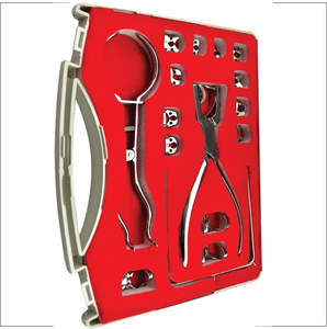 Nuevo Kit de Dique de Goma Dental Manual de Acero 2024 para Cirugía Dental, Instrumentos Quirúrgicos Dentales, Perforador de Dique, Certificado CE, Garantía de por Vida - Product Image 1