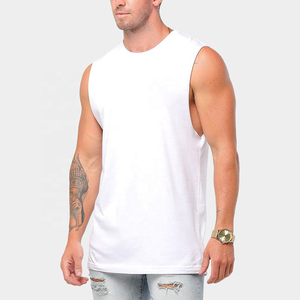 Camiseta sin mangas premium para hombre, de tela suave de algodón, transpirable, para verano, gimnasio, entrenamiento, estilo fitness y en oferta online. - Product Image 1