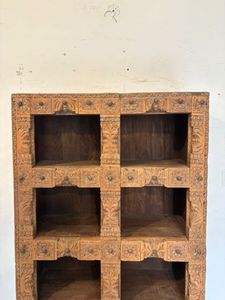 Modern Luxury Wooden Tier Storage Bookshelf Industrial Style Living Room Furniture <b>Solid</b> <b>Wood</b> High Quality - Product Image 4