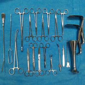 Meilleur prix - Kit d'examen gynécologique manuel - Ensemble d'instruments chirurgicaux en acier inoxydable - Certifié CE - Utilisation hospitalière - SurgiRight - Product Image 5