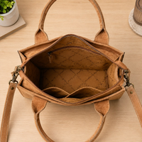 Sac à bandoulière en cuir suédé véritable de qualité supérieure pour femme, sac à main vintage style western, sacoche de créateur, pour le quotidien, les voyages, le bureau, la mode