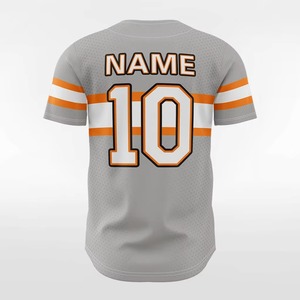 เสื้อเบสบอลทีมชาย ปรับแต่งสีได้ น้ำหนักเบา แข็งแรง โพลีเอสเตอร์ 100% ระบายอากาศได้ดี ชุดกีฬา เสื้อเบสบอลแบบซับลิเมชั่น - Product Image 2