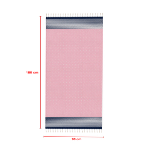 Indian Exporter of Multi Color Good Quality Best Selling Custom Size and Recycled Cotton Fouta Jacquard Beach <b>Towels</b>. - Product Image 6