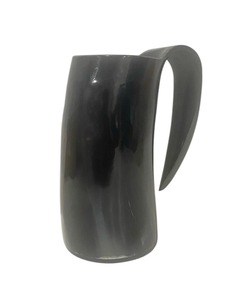 Taza de Cuerno de Búfalo Hecha a Mano de Primera Calidad, Vajilla Rústica para Bar, para Coleccionistas y Uso Doméstico al Mejor Precio - Product Image 1