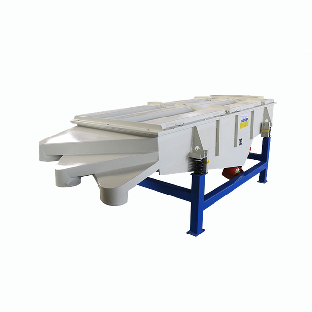 Multi Layer Aluminum Dross Sieve Linear Vibrating Screen Machine with Vertical Vibrating Motor and Large Capacity
