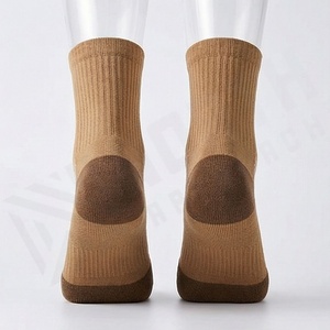 <b>Women</b> Men Performance Running <b>Merino</b> Wool No Show Sport <b>Socks</b> Cushion Breathable Athletic Low Cut Moisture Wick Customized Color - Product Image 2