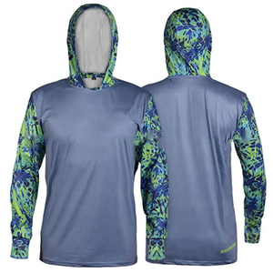 Vêtements de pêche unisexes confortables pour l'extérieur, mode, protection UPF 50+, imperméables, coupe-vent, respirants, séchage rapide, sweat à capuche à manches longues - Product Image 2