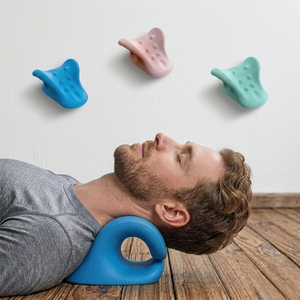 Almohada de Tracción Cervical y Estirador de Cuello en Forma de C LN/H con Nodos de Acupresión para Alivio del Dolor Cervical y Tecnología para el Cuello - Product Image 4