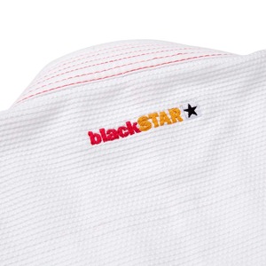 STAR SPORTS INTERNATIONALS - Traje de Jiu-Jitsu Brasileño Personalizado con Estrella Negra, Algodón Blanco, Unisex, Transpirable, Equipo de Artes Marciales - Product Image 3