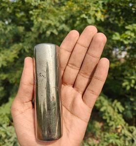 Cylindre de Pyrite Dorée Naturelle, Cristal de Guérison, Idéal pour le Feng Shui, la Décoration de la Maison et du Bureau (Croix et Animaux) - Vente Chaude - Product Image 1