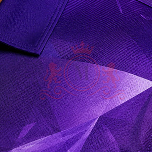 New Arrival Purple <b>Abstract</b> Polo Shirt Soft Stretch Fabric Modern Design Short Sleeve Comfortable Daily Casual Wear - Product Image 6