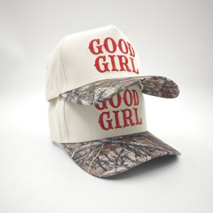 Outdoor Casual Two Tone Unisex Customized Print Pattern 5 Panel a <b>Frame</b> Structured Embroidered Baseball Cap - Product Image 3