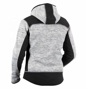 Sudadera con Capucha Larga y Cremallera Completa de Felpa de Algodón 370GSM, Directo de Fábrica, Oversize, Unisex, Estilo Urbano, Impresión Personalizada - Product Image 3
